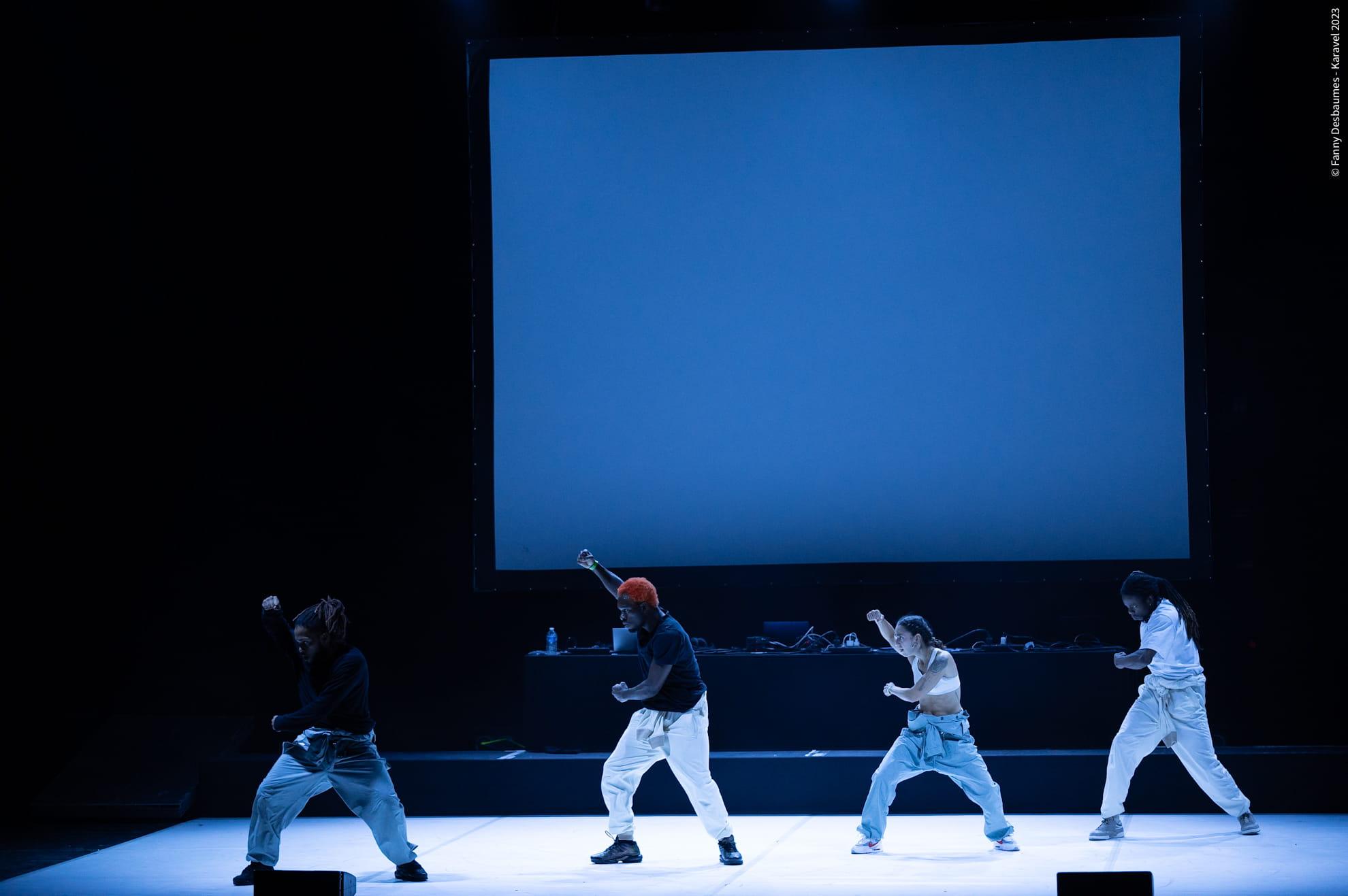 Rasine An Flèr version danse — figure chorégraphique