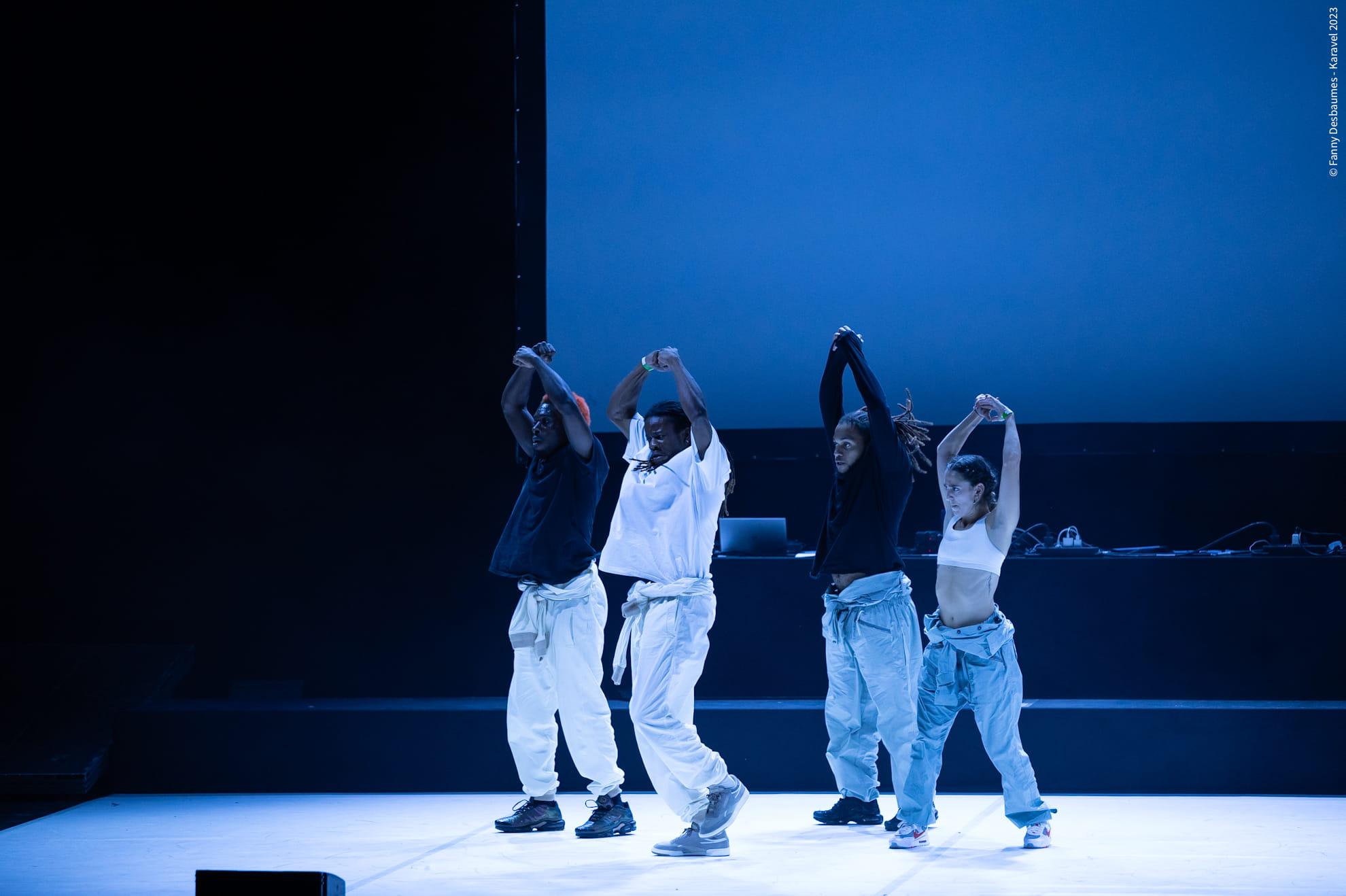 Rasine An Flèr version danse — interprète au sol
